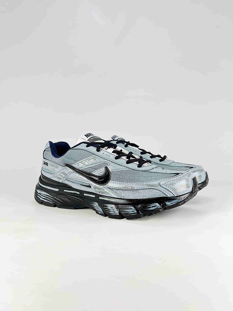 Nike Initiator HQ1183-141 White Grey Black Classic Low Top Retro Running Sneakers