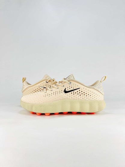 Nike Mind 002 HQ4308-200 Cream White Black Orange Red Sole Detail Sneakers