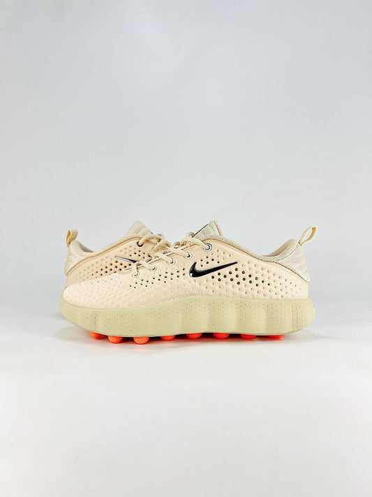 Nike Mind 002 HQ4308-200 Cream White Black Orange Red Sole Detail Sneakers