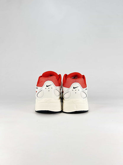 Nike P-6000 CD6404-108 White Orange Red Yellow Black Retro Running Sneakers