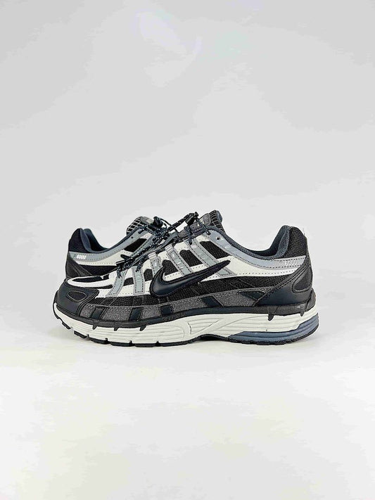 Nike P-6000 HQ3818-001 Black White Grey Retro Running Sneakers
