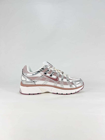 Nike P6000 IB4019019 White Pink Beige Retro Running Inspired Lifestyle Sneakers