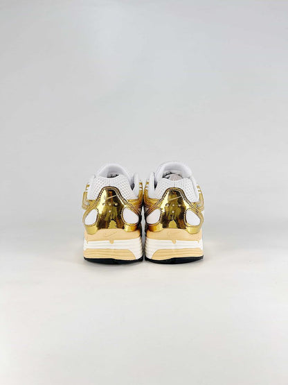 Nike P6000 IF1787100 White Gold Black Retro Running Inspired Lifestyle Sneakers
