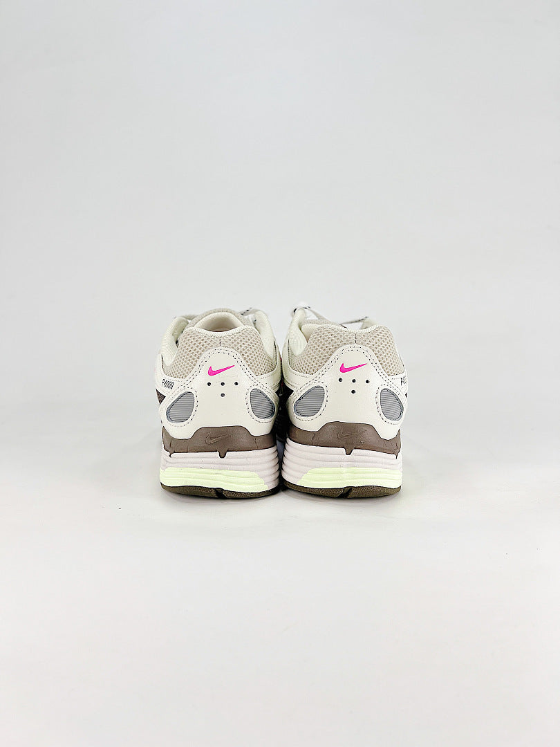 Nike P6000 IH0572030 White Pink Volt Black Retro Running Inspired Lifestyle Sneakers