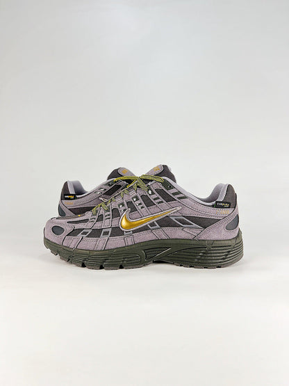 Nike P6000 IH0946201 Grey Black Yellow Retro Running Inspired Lifestyle Sneakers