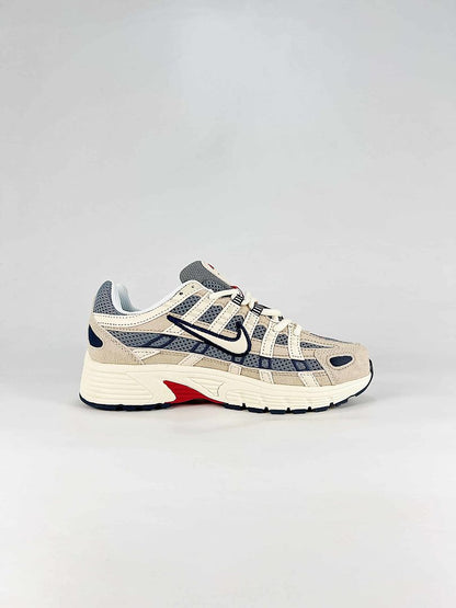 Nike P6000 IH4382200 Sail White Navy Red Retro Running Inspired Lifestyle Sneakers