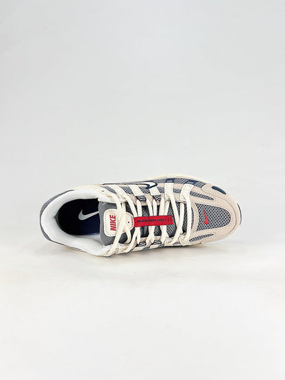 Nike P6000 IH4382200 Sail White Navy Red Retro Running Inspired Lifestyle Sneakers
