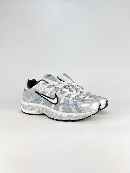 Nike P6000 IH4465095 White Black Light Blue Retro Running Inspired Lifestyle Sneakers