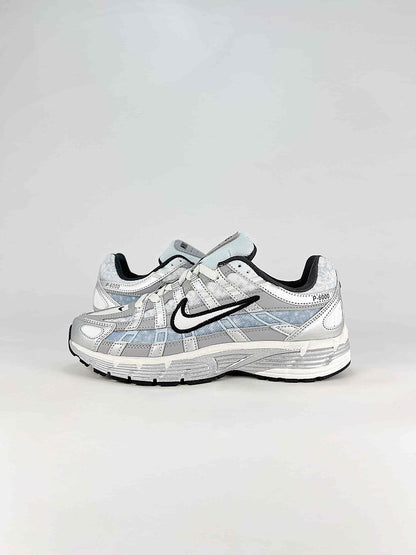 Nike P6000 IH4465095 White Black Light Blue Retro Running Inspired Lifestyle Sneakers