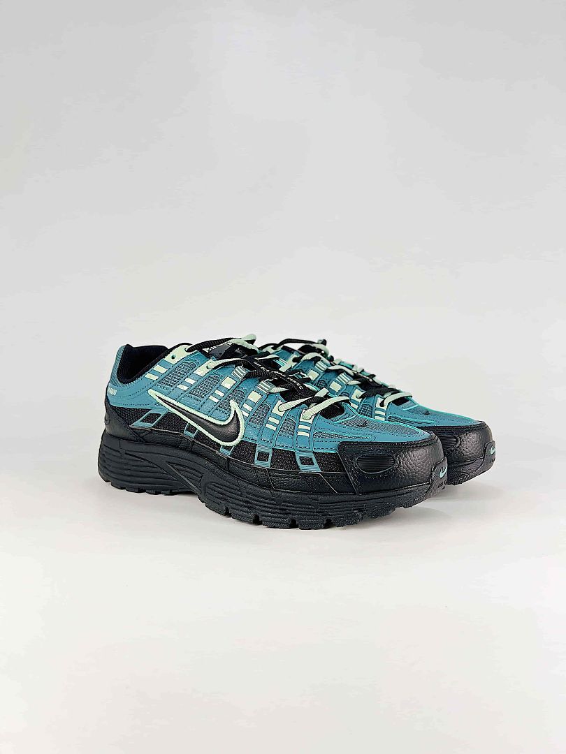 Nike P6000 IH8042001 Black Teal White Retro Running Inspired Lifestyle Sneakers