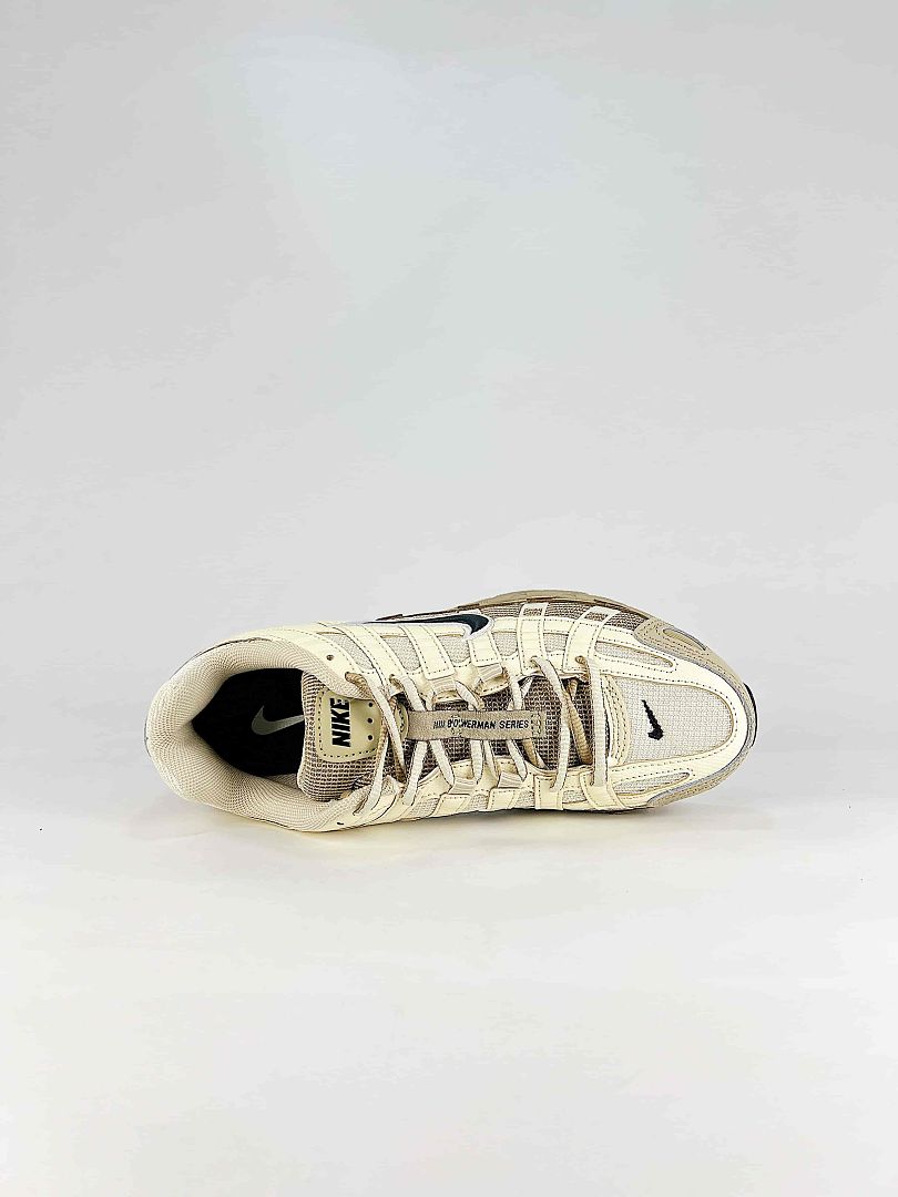 Nike P6000 IH8042100 Sail Beige Black Retro Running Inspired Lifestyle Sneakers