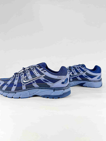 Nike P6000 IM5237400 Navy Silver Blue Retro Running Inspired Lifestyle Sneakers