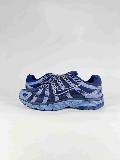 Nike P6000 IM5237400 Navy Silver Blue Retro Running Inspired Lifestyle Sneakers