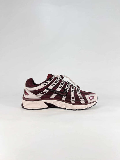 Nike P6000 IM5237600 Burgundy Cream White Retro Running Inspired Lifestyle Sneakers