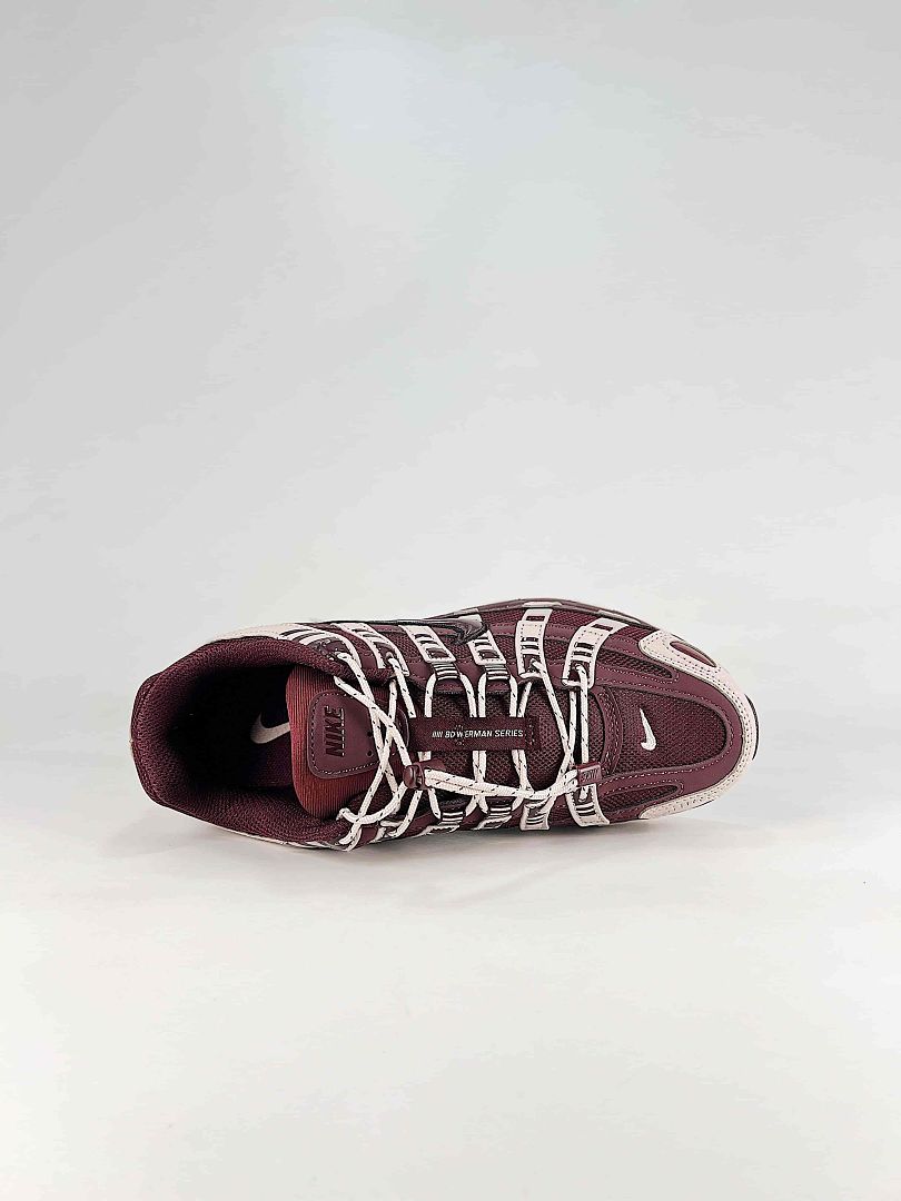 Nike P6000 IM5237600 Burgundy Cream White Retro Running Inspired Lifestyle Sneakers