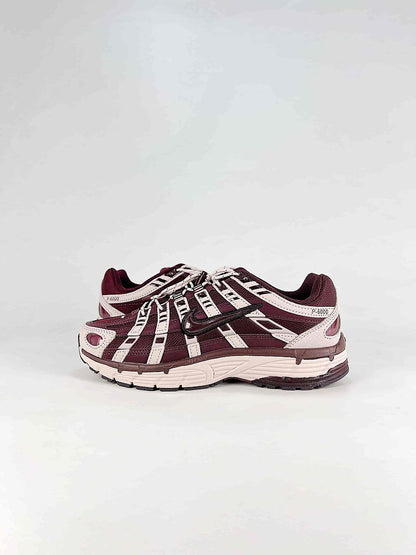 Nike P6000 IM5237600 Burgundy Cream White Retro Running Inspired Lifestyle Sneakers