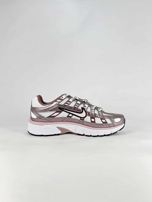 Nike P6000 IO3496103 White Silver Black Pink Retro Running Inspired Lifestyle Sneakers
