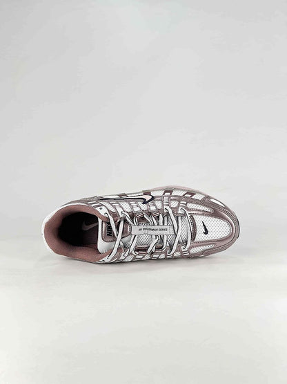 Nike P6000 IO3496103 White Silver Black Pink Retro Running Inspired Lifestyle Sneakers