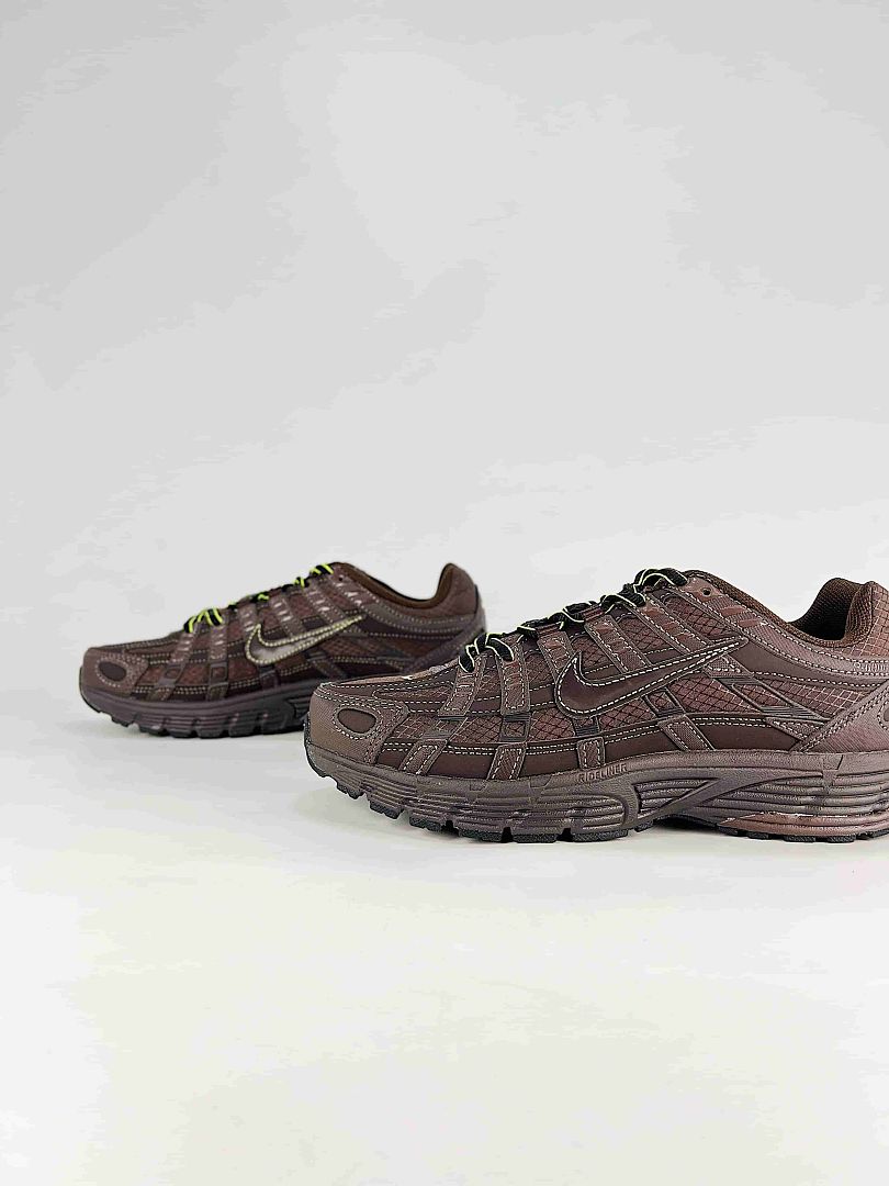 Nike P6000 IO6590200 Dark Brown Black Retro Running Inspired Lifestyle Sneakers