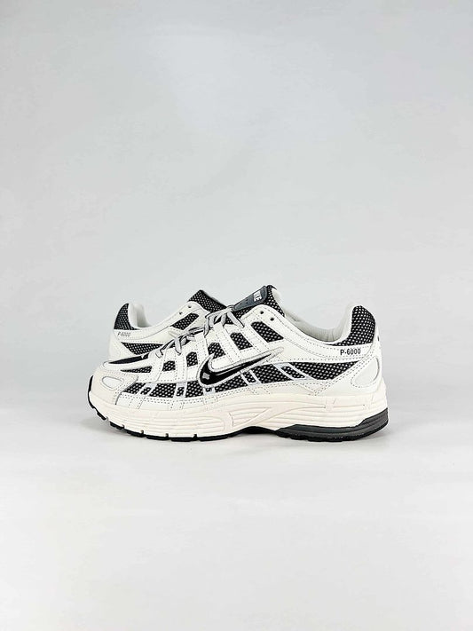 Nike P6000 IO8711101 White Black Retro Running Inspired Lifestyle Sneakers