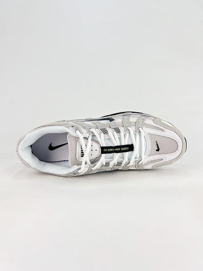 Nike P6000 IQ7600012 White Grey Black Retro Running Inspired Lifestyle Sneakers