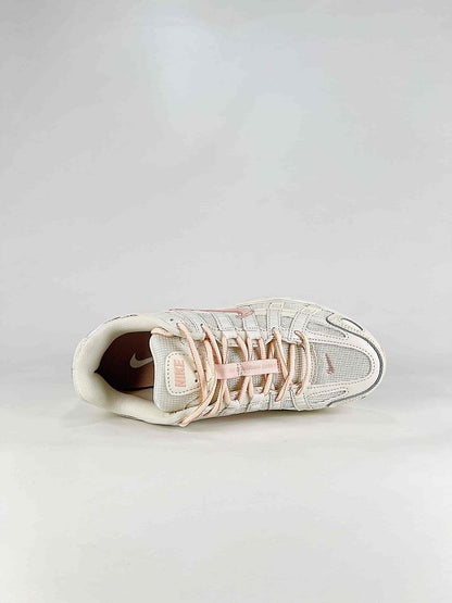 Nike P6000 IR1215101 Cream White Pink Retro Running Inspired Lifestyle Sneakers