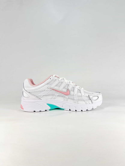 Nike P6000 IR1215104 White Pink Turquoise Retro Running Inspired Lifestyle Sneakers