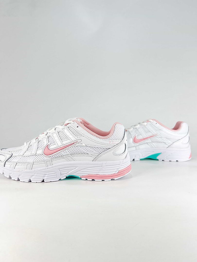 Nike P6000 IR1215104 White Pink Turquoise Retro Running Inspired Lifestyle Sneakers
