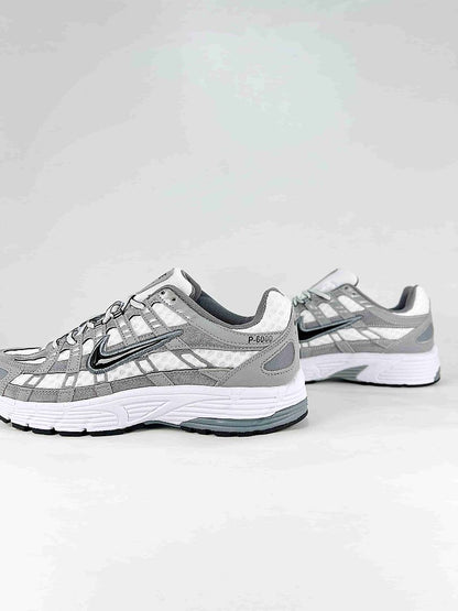 Nike P6000 IR2004100 White Grey Black Retro Running Inspired Lifestyle Sneakers