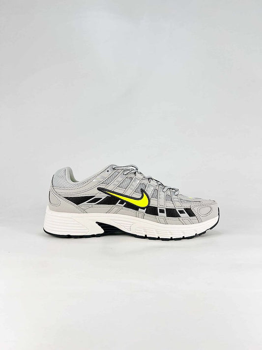 Nike P6000 HF0015 002 Black Anthracite Metallic Silver Retro Running Inspired Lifestyle Sneakers