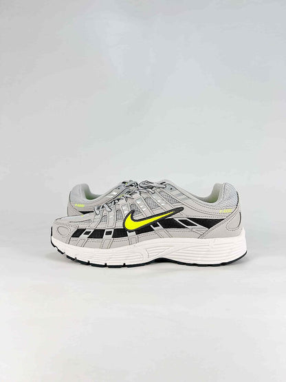 Nike P6000 HF0015 002 Black Anthracite Metallic Silver Retro Running Inspired Lifestyle Sneakers