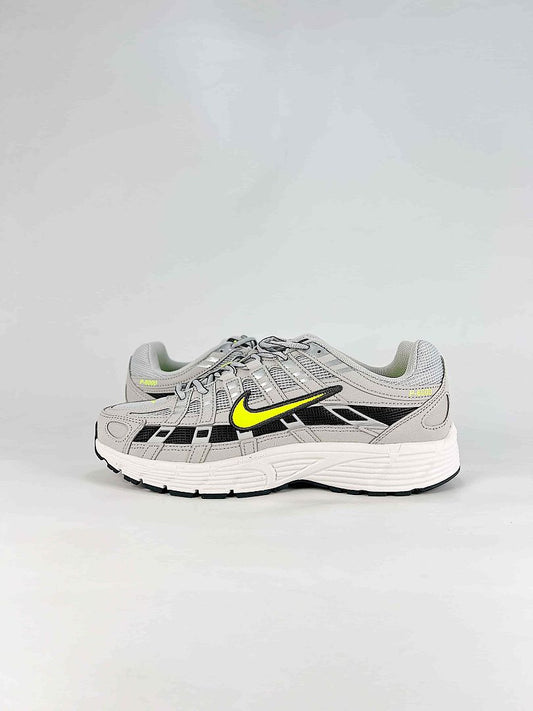 Nike P6000 HF0015 002 Black Anthracite Metallic Silver Retro Running Inspired Lifestyle Sneakers