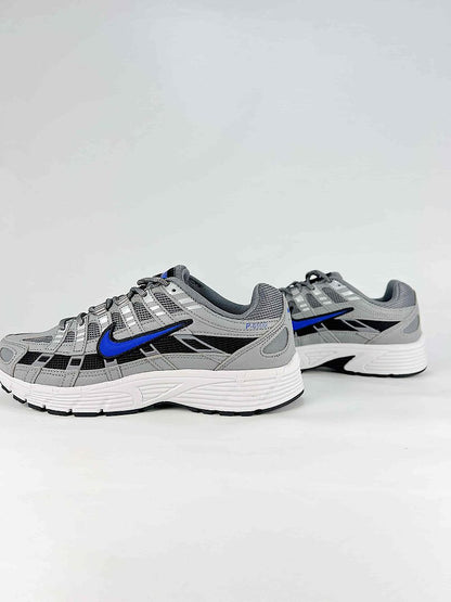 Nike P6000 IR5279 002 Black Anthracite Metallic Silver Retro Running Inspired Lifestyle Sneakers