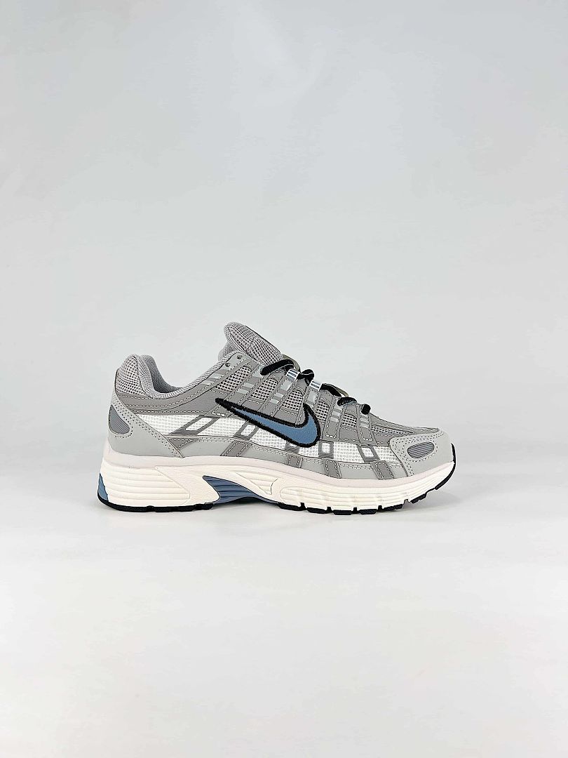 Nike P6000 IR5279 003 White Light Grey Black Retro Running Inspired Lifestyle Sneakers