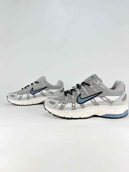 Nike P6000 IR5279 003 White Light Grey Black Retro Running Inspired Lifestyle Sneakers