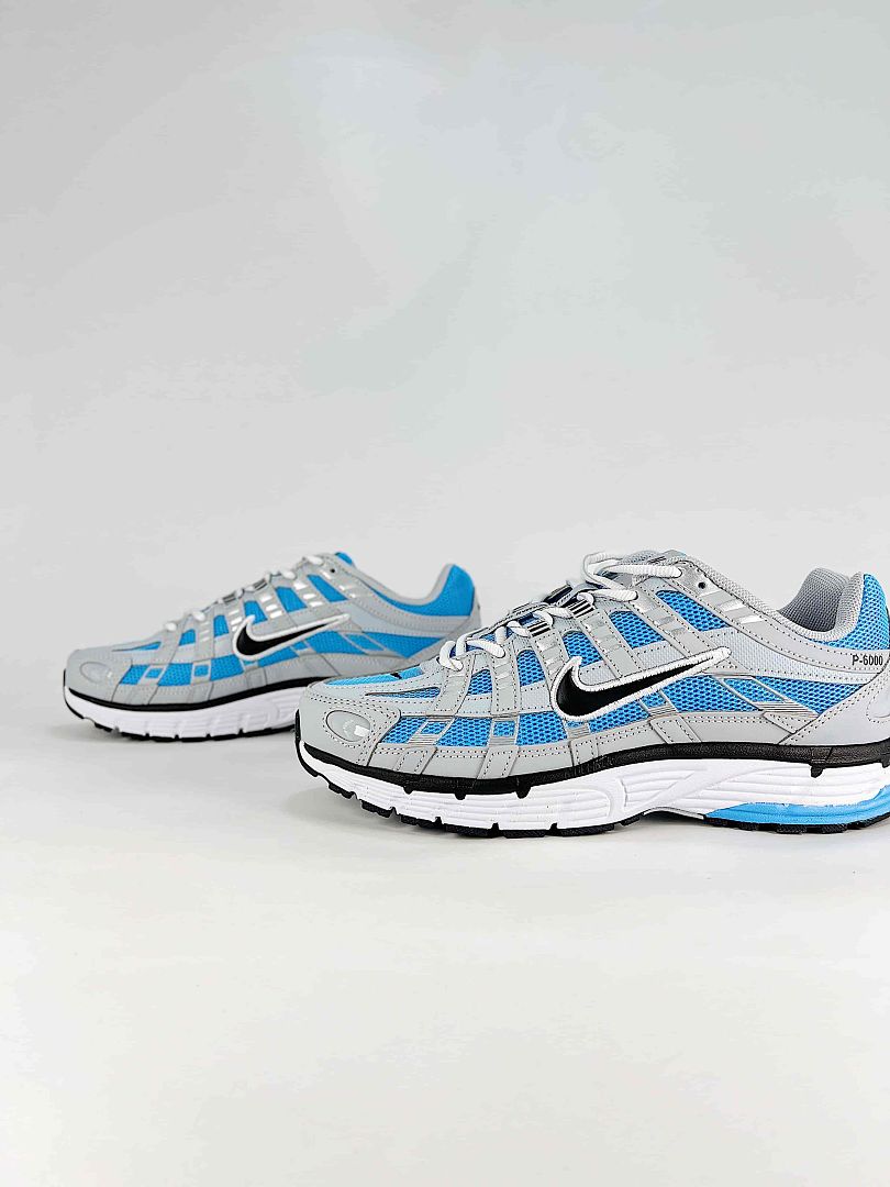 Nike P6000 IR5279 003 White Light Grey Black Retro Running Inspired Lifestyle Sneakers