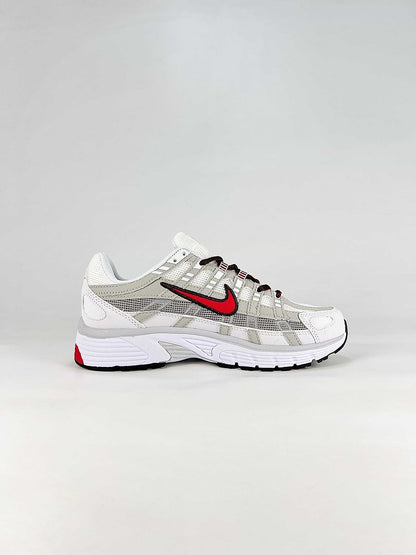 Nike P6000 IR5279 100 White Black Metallic Silver Retro Running Inspired Lifestyle Sneakers