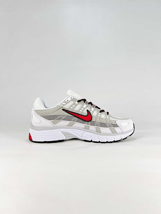 Nike P6000 IR5279 100 White Black Metallic Silver Retro Running Inspired Lifestyle Sneakers