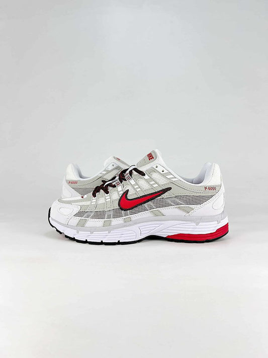 Nike P6000 IR5279 100 White Black Metallic Silver Retro Running Inspired Lifestyle Sneakers