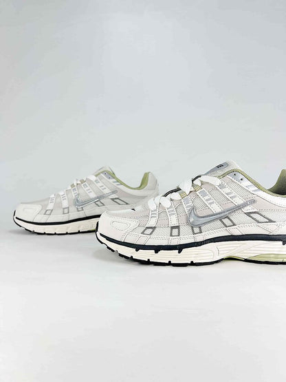 Nike P6000 IV5761 094 Grey Black Metallic Silver Retro Running Inspired Lifestyle Sneakers