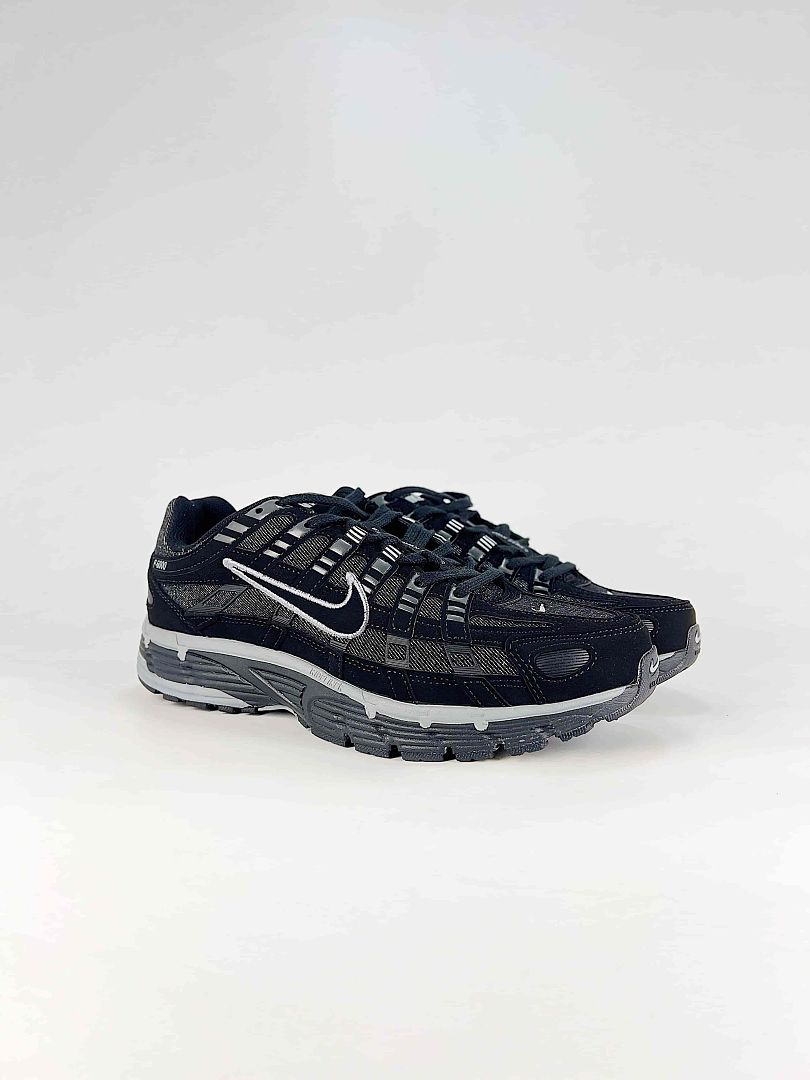 Nike P6000 IV6029 001 White Black Metallic Silver Retro Running Inspired Lifestyle Sneakers