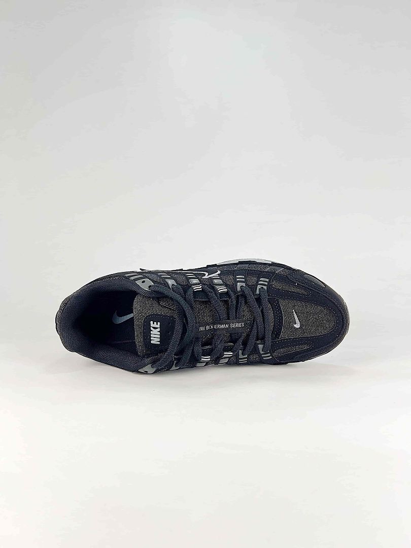 Nike P6000 IV6029 001 White Black Metallic Silver Retro Running Inspired Lifestyle Sneakers