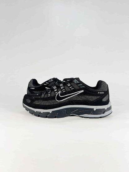 Nike P6000 IV6029 001 White Black Metallic Silver Retro Running Inspired Lifestyle Sneakers