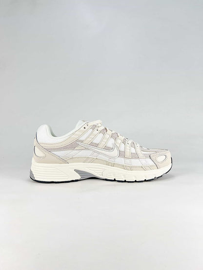 Nike P-6000 IV6029-030 Sail White Grey Retro Running Sneakers