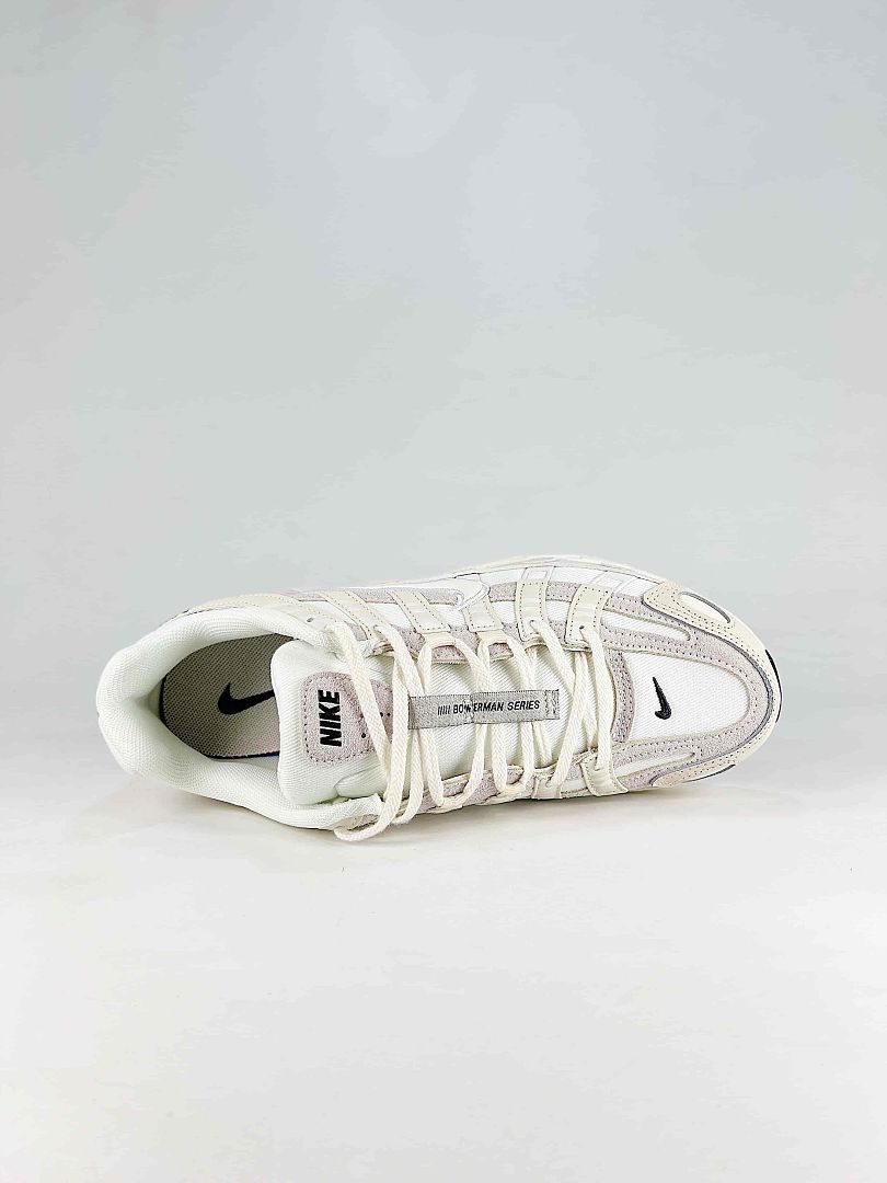 Nike P-6000 IV6029-030 Sail White Grey Retro Running Sneakers