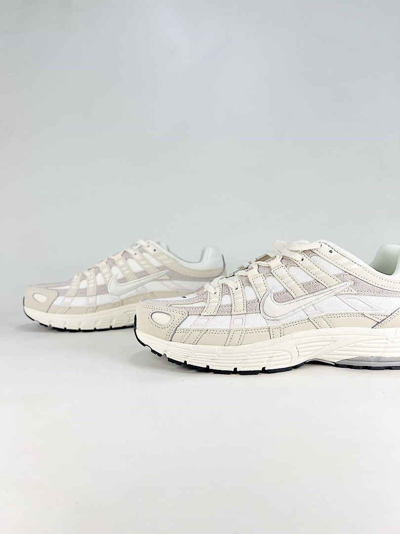 Nike P6000 IV6029 030 Grey Black Metallic Silver Retro Running Inspired Lifestyle Sneakers