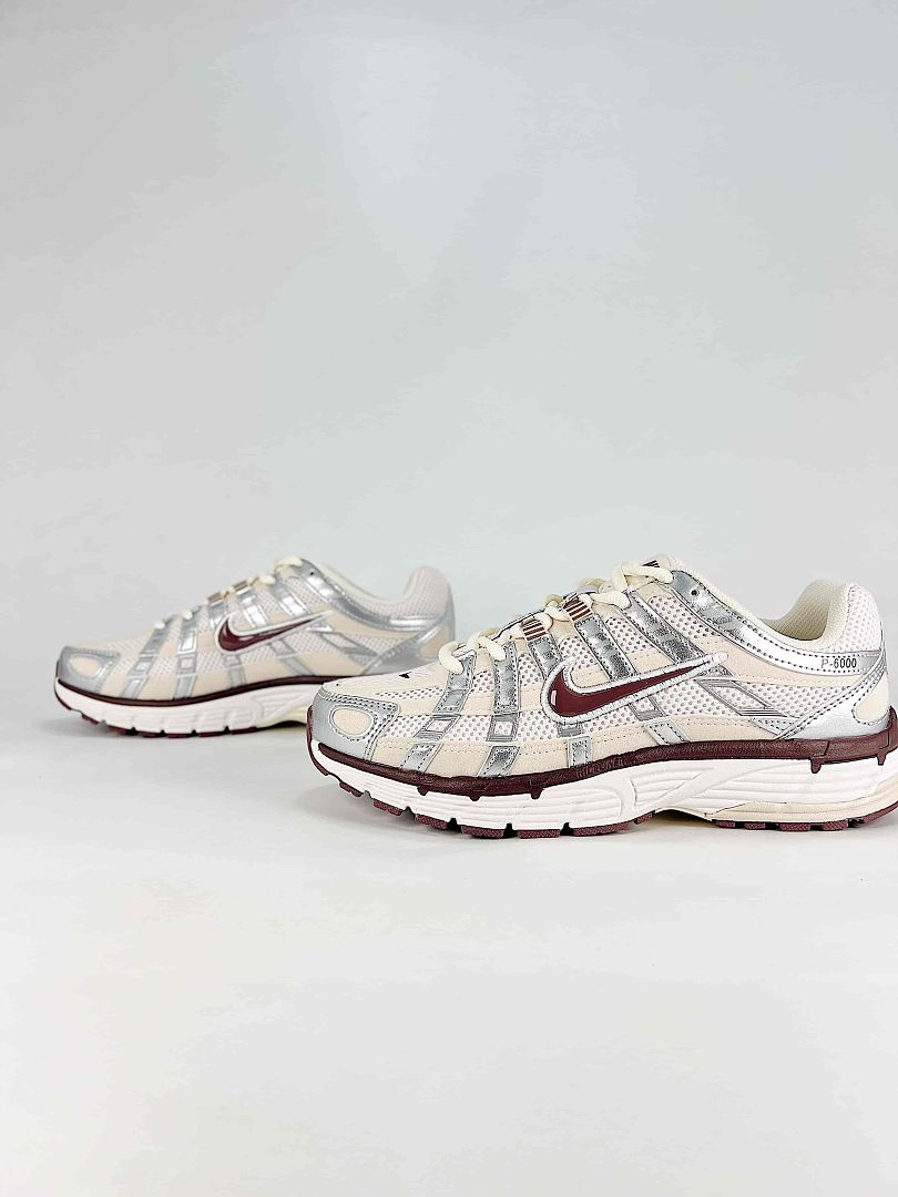 Nike P6000 IV6035 030 Grey Black Metallic Silver Retro Running Inspired Lifestyle Sneakers
