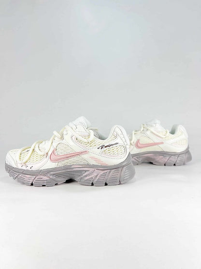 Nike V2K Run V2 HJ4497-001 White Pink Grey Retro Sneakers
