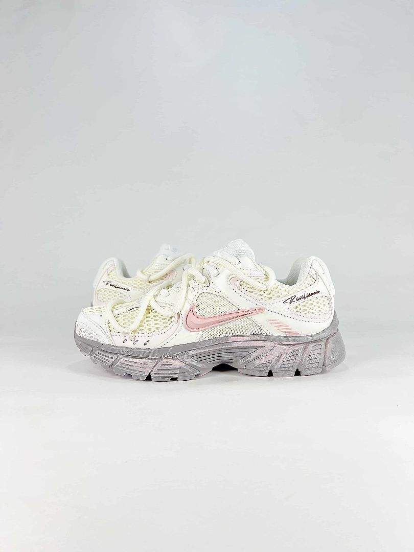 Nike V2K Run V2 HJ4497-001 White Pink Grey Retro Sneakers