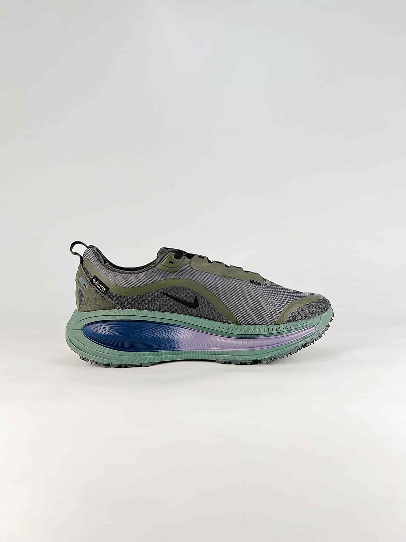 Nike Vomero 18 GTX HQE980-084 Grey Olive Blue Purple Running Sneakers